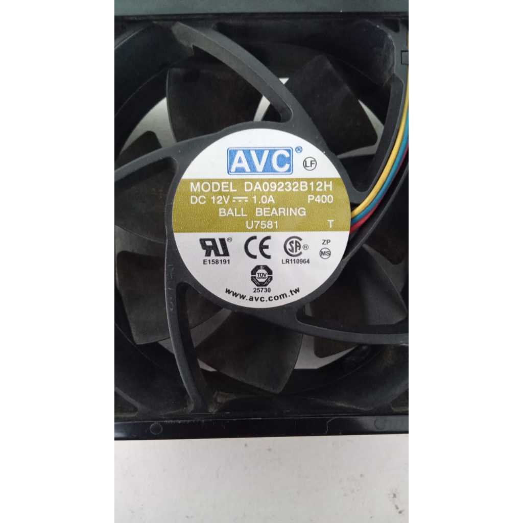 HEATSINK FAN COOLER PC AVC DELL MODEL DA09232B12H - ercomp1