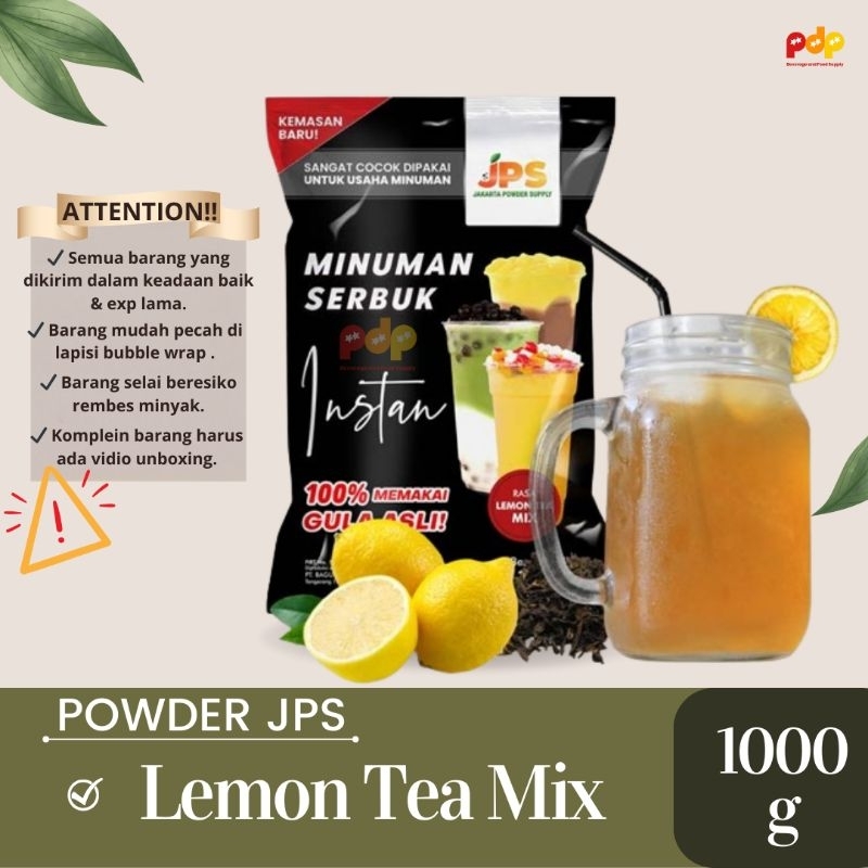 

JPS Powder Lemon tea MIX 1kg/ Powder Lemon tea