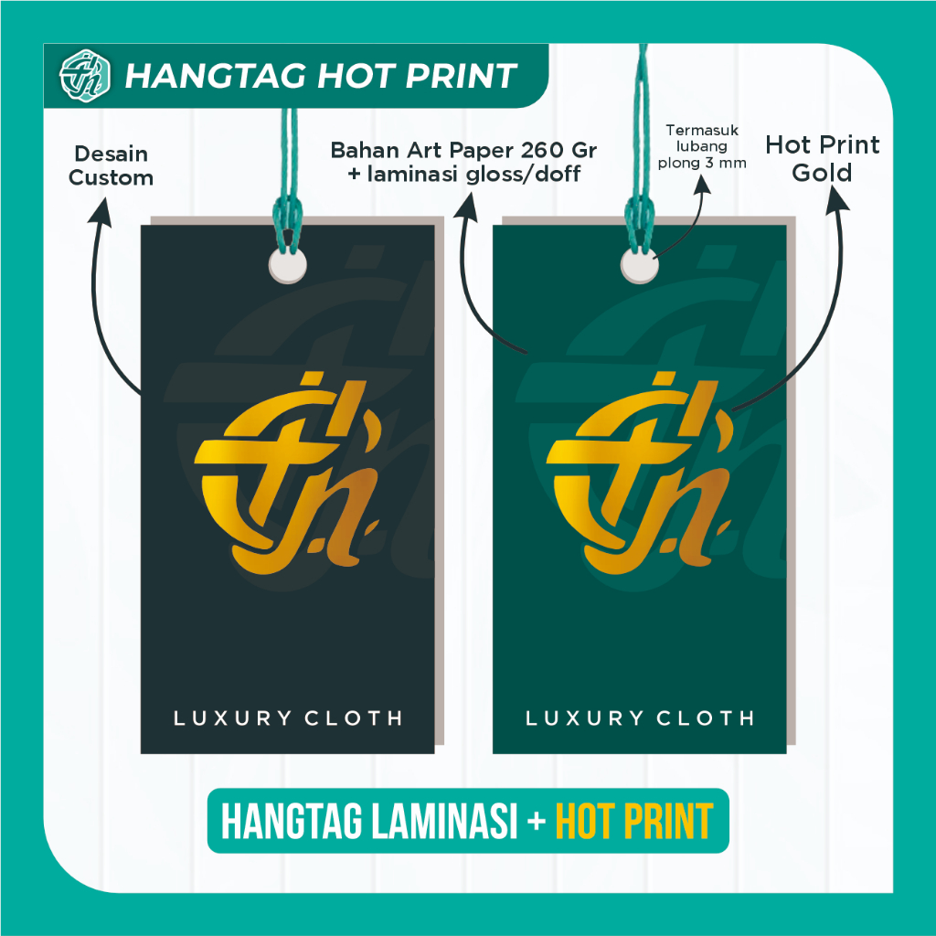 

Hangtag Label | Label Baju | Hot Print