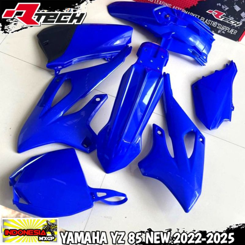 YAMAHA YZ 85 NEW 2022 2023 2024 2025 2026 2027 - RACETECH COMPLETE PLASTIK KIT - COVER BODY FULL SET