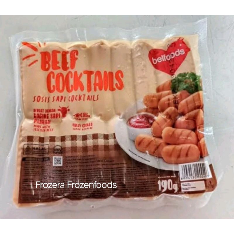 

[DIJAMIN FRESH] BELFOODS BEEF COCKTAIL 190gr / Frozenfoods Murah