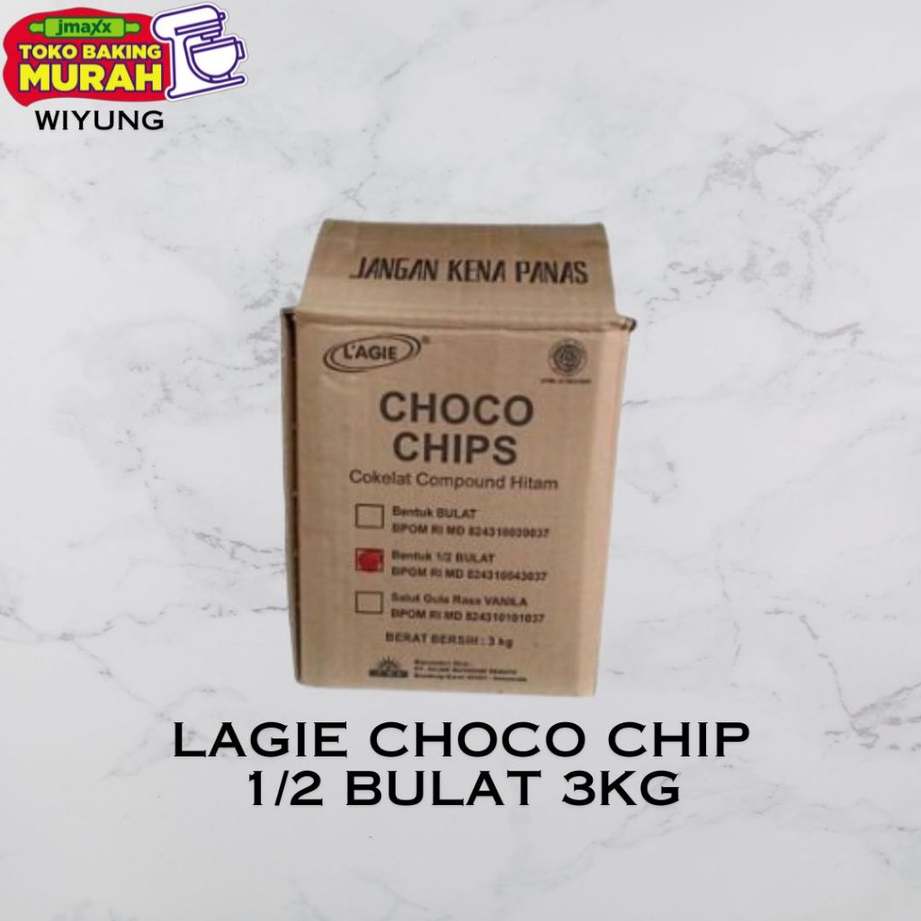 

LAGIE CHOCO CHIP 1/2 BULAT