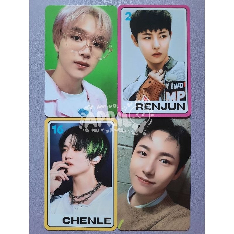 PC Renjun Haechan Chenle Trading Card (TC) TDS 2 Encore NCT Dream