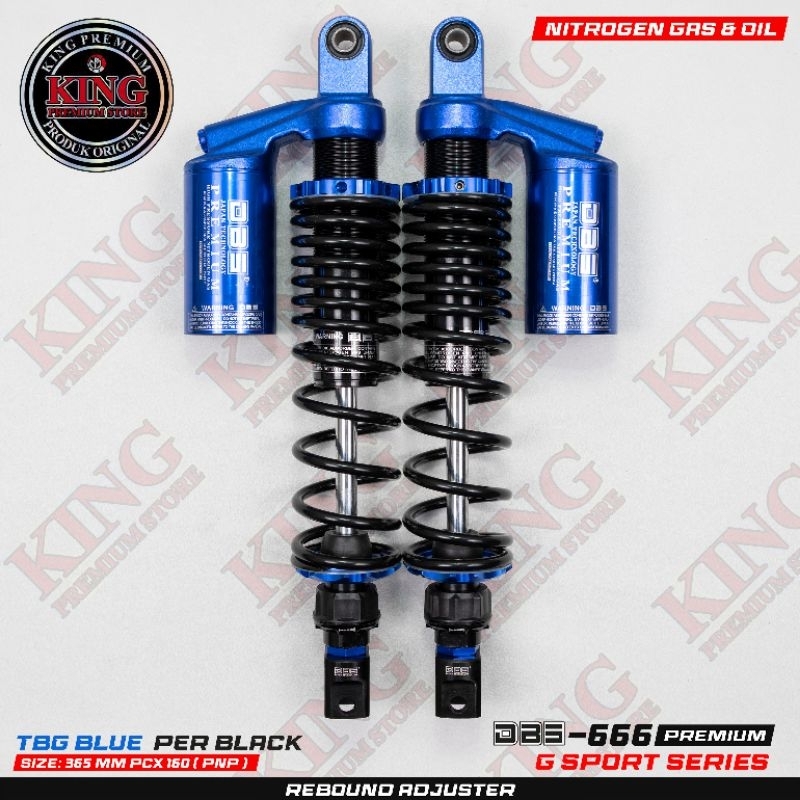 PCX 160 Shockbreaker DBS 666 Premium Tabung Reborn Berfungsi