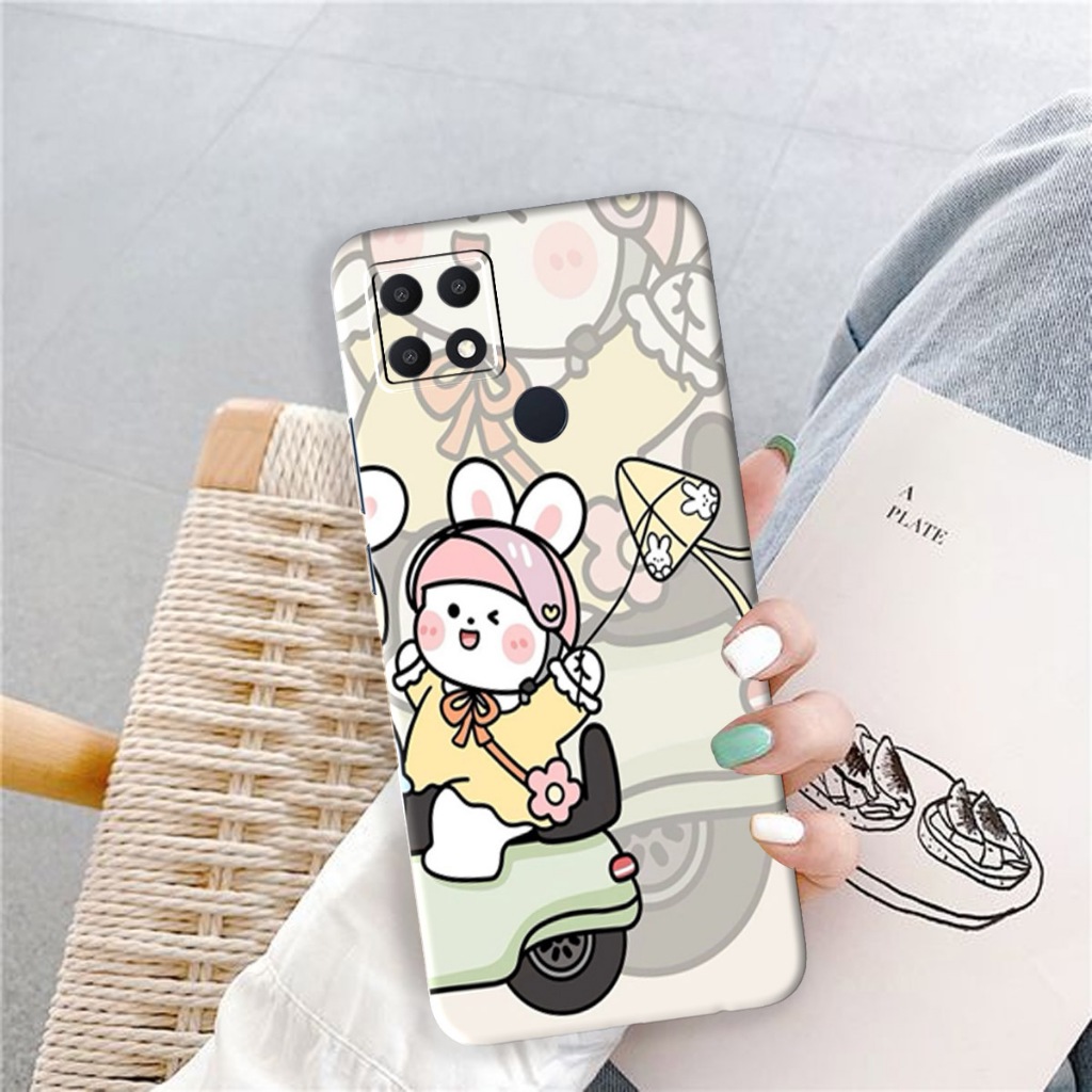AD01 - Softcase Oppo A15/A15s Aesthetic purple Case - Case hp - Prokamera Case - Case Oppo - Case Ae