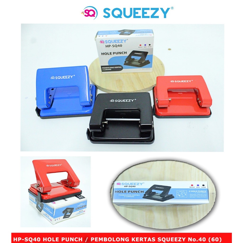 

Pembolong Kertas SQUEEZY (tanggung) SQ-40 (1pcs)