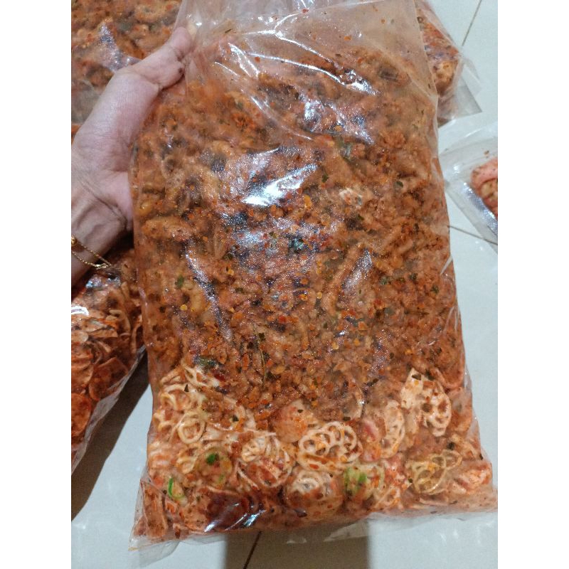 

USUS PEDAS MIX SEBRING DAN BASRENG KEMASAN 1KG