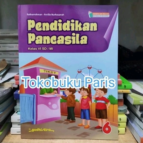 ORI Buku Pendidikan Pancasila PPKN sd mi kelas 6 Kurikulum Merdeka Yudhistira