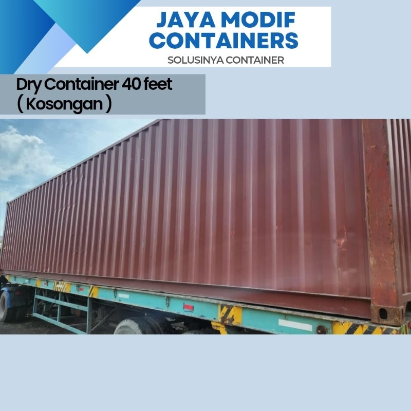 Container Dry 40 Feet (Kosongan)(Jual/Sewa/Modif, Office/Dry)-20 Feet, 40 Feet