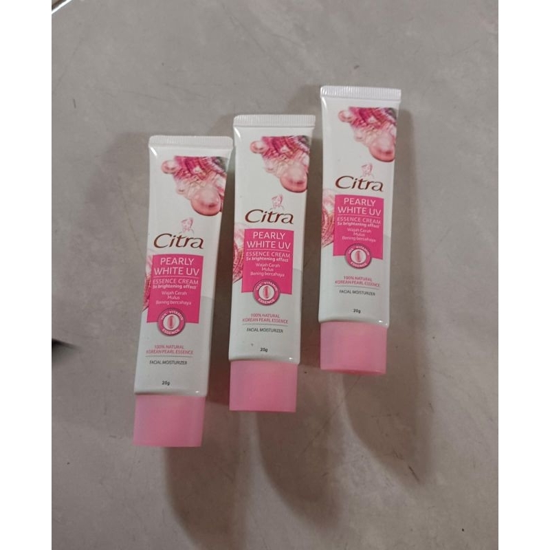 

citra PEARLY WHITE UV ESSENCE CREAM (20g-non box)