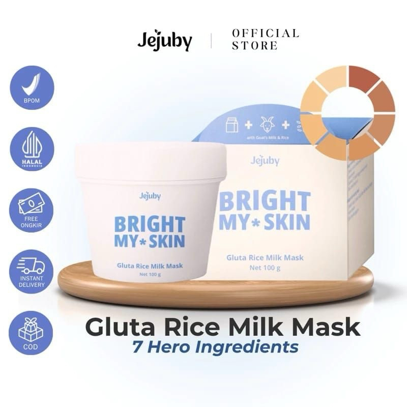JEJUBY GLUTA RICE MILK MASK