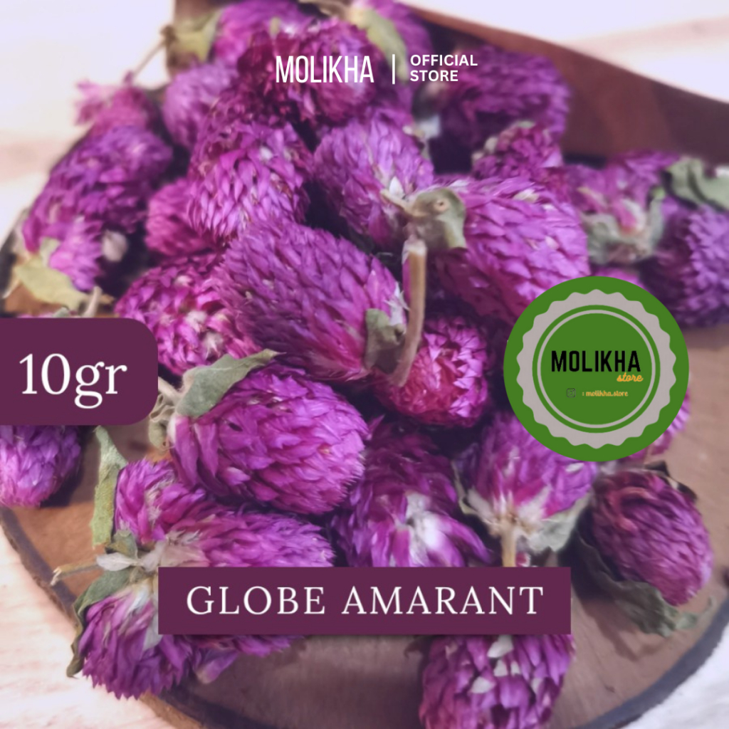 

Teh Bunga Globe Amaranth Premium 10gr Dried 10gr Flower Tea Herbs Time