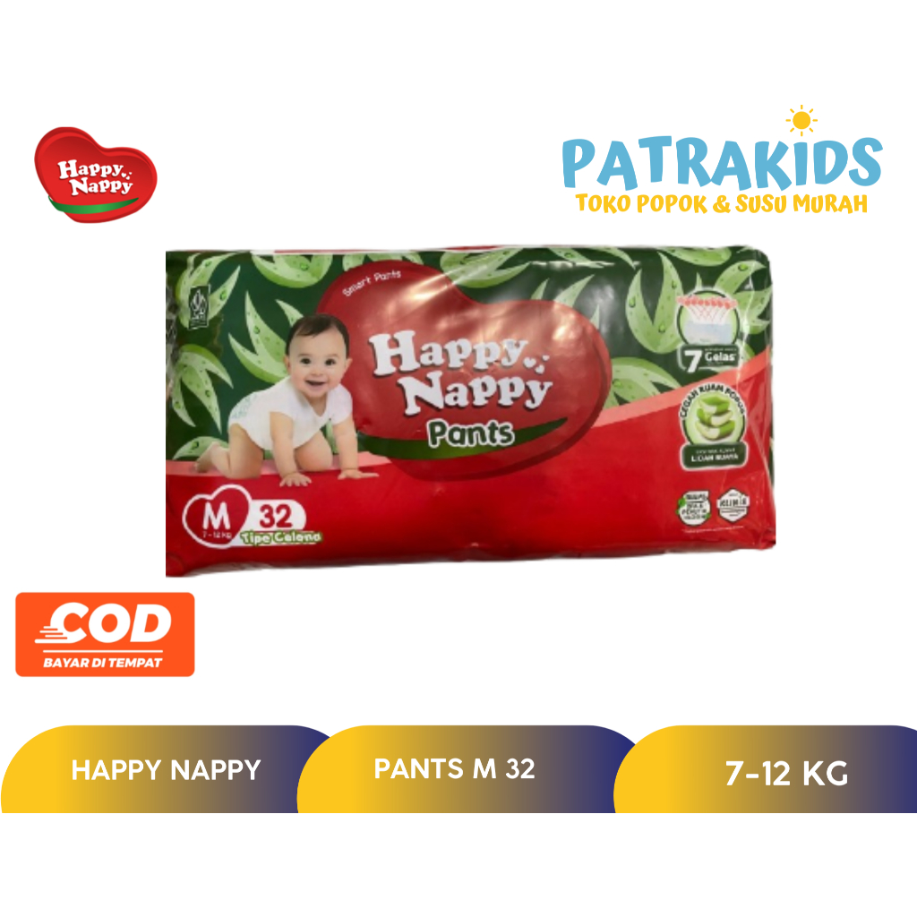 Happy Nappy Smart Pants M32 M 32