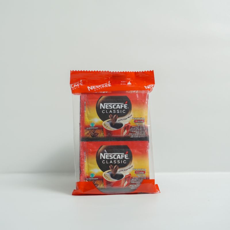 

Nescafe Classic Sachet Kopi Instan 2 gr x 10 sachet