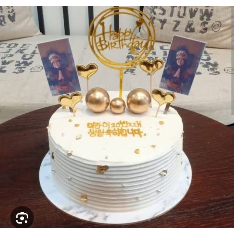 custom cake kue birthday korea