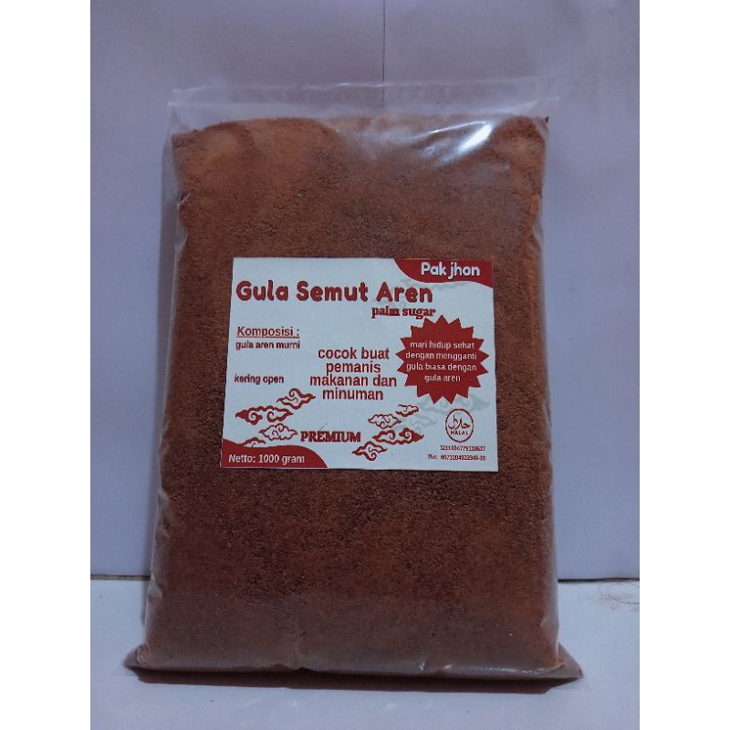 

Gula Semut Aren/Palm Sugar/Gula Aren Kering Oven (1.000gram) Bisa Pakai Brand Sendiri Tinggal Req Di