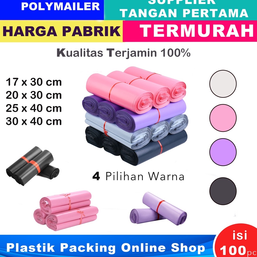 

Harga Murah BEC House Plastik Premium Packing Polymailer 1 Lembar