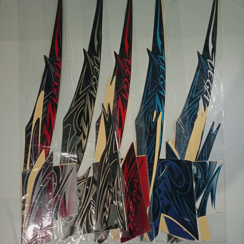 Stiker Striping Sticker Yamaha Vega ZR 2010 List Les Body Motor Yamaha Vega ZR 2010 Berkualitas