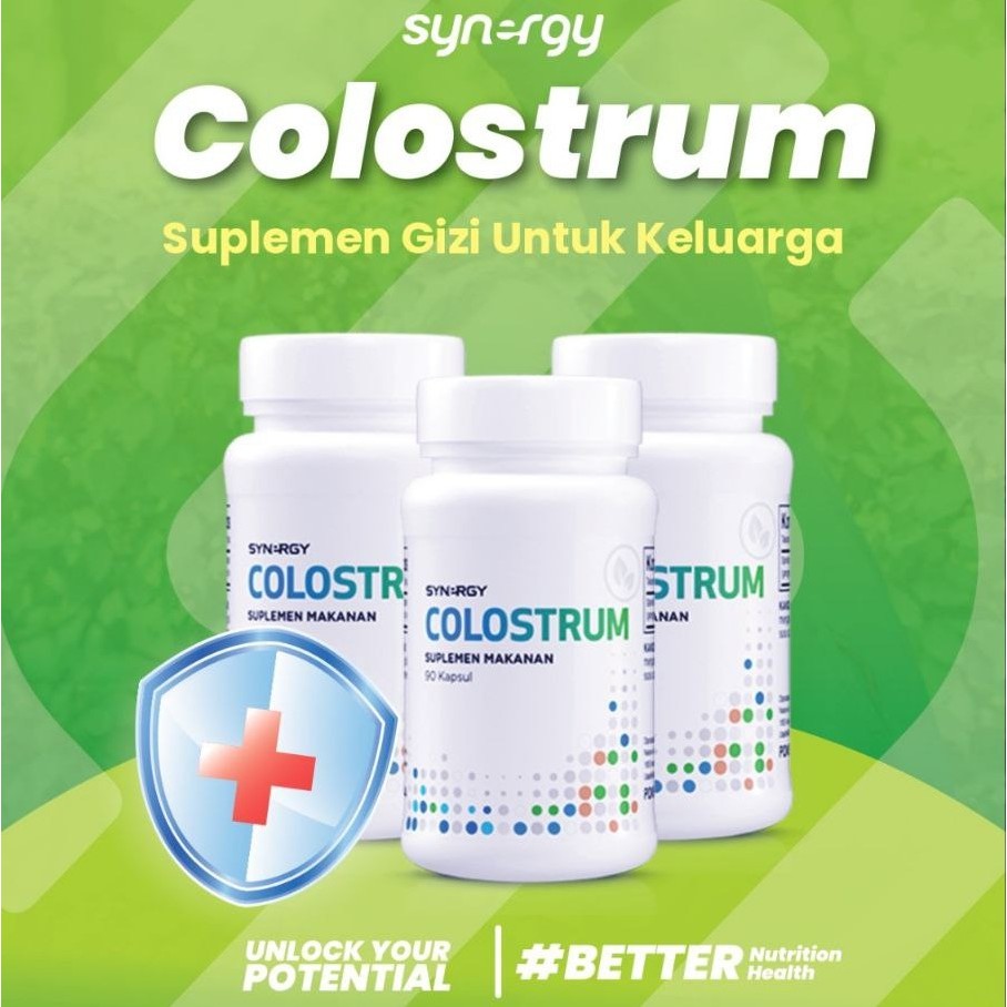 Synergy Colostrum Kolostrum Peningkat Kekebalan Tubuh