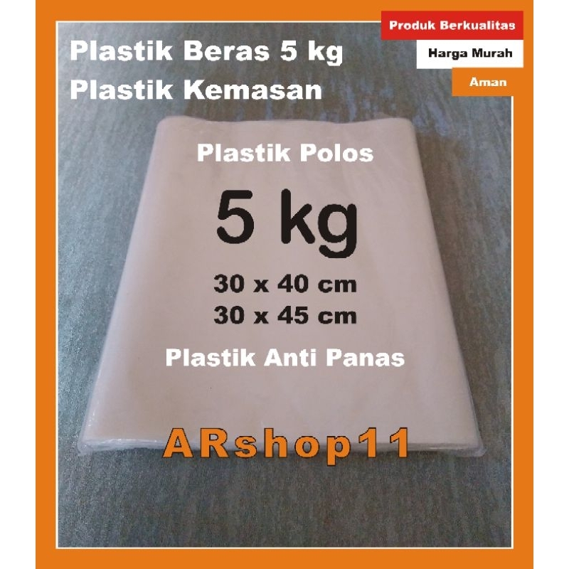 Plastik Kemasan 5 kg , Plastik Beras 5 kg , Plastik 5 kg , Plastik Kemasan