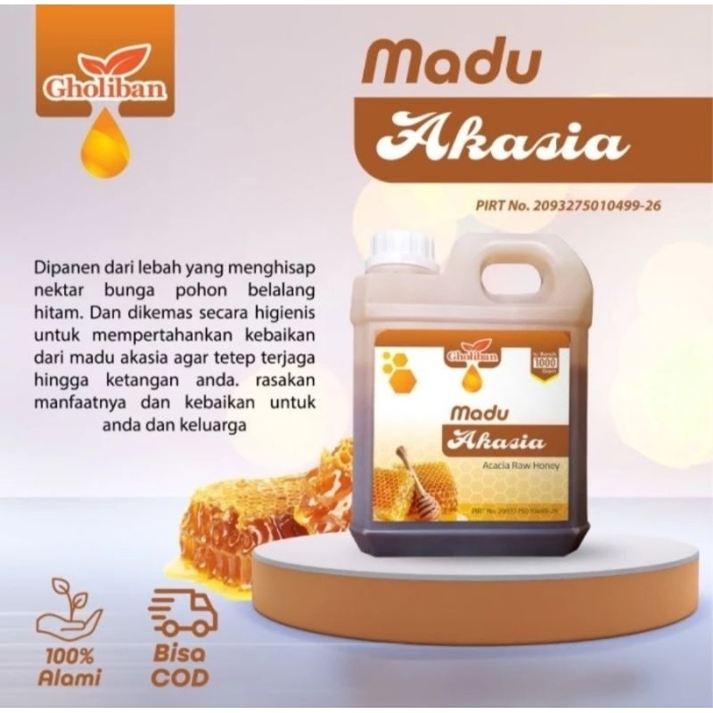 

MADU MURNI MADU AKASIA ASLI RAW HONEY GHOLIBAN 1KG