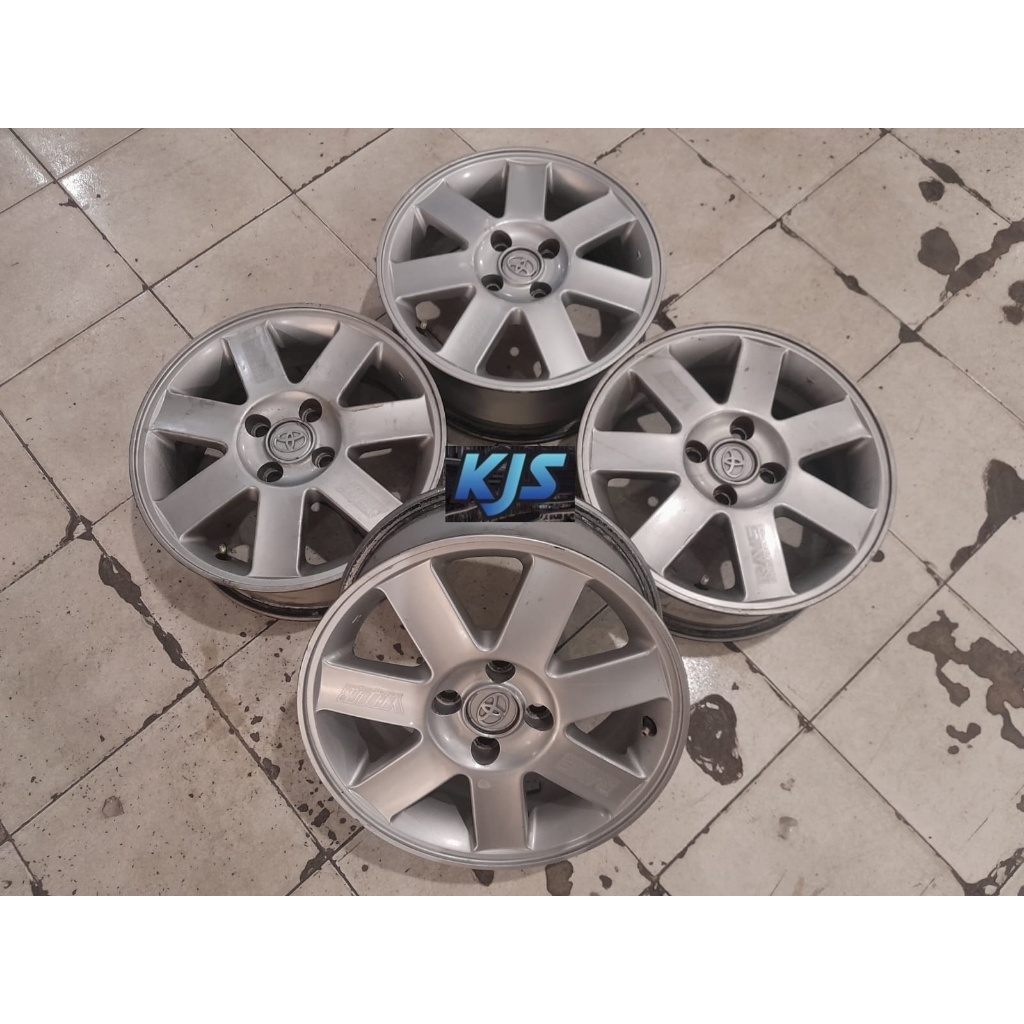 Velg Mobil Copotan Bekas Ori Honda Ring 15 Pcd 4x100 R15 Buat Calya Sigra Agya Ayla Brio Freed Jazz 