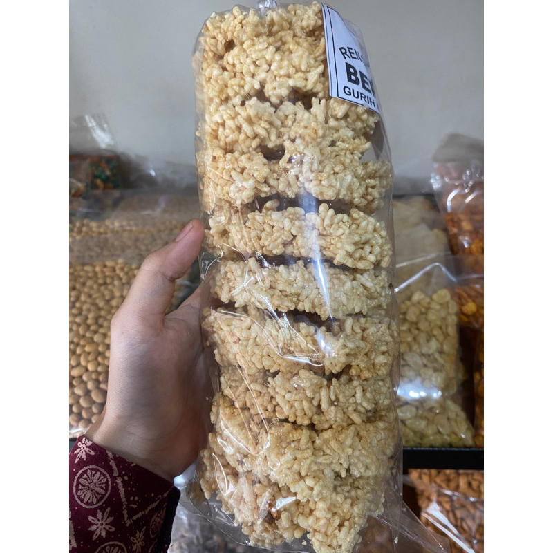 

RENGGINANG PULUT PUTIH ORIGINAL ISI 10PCS