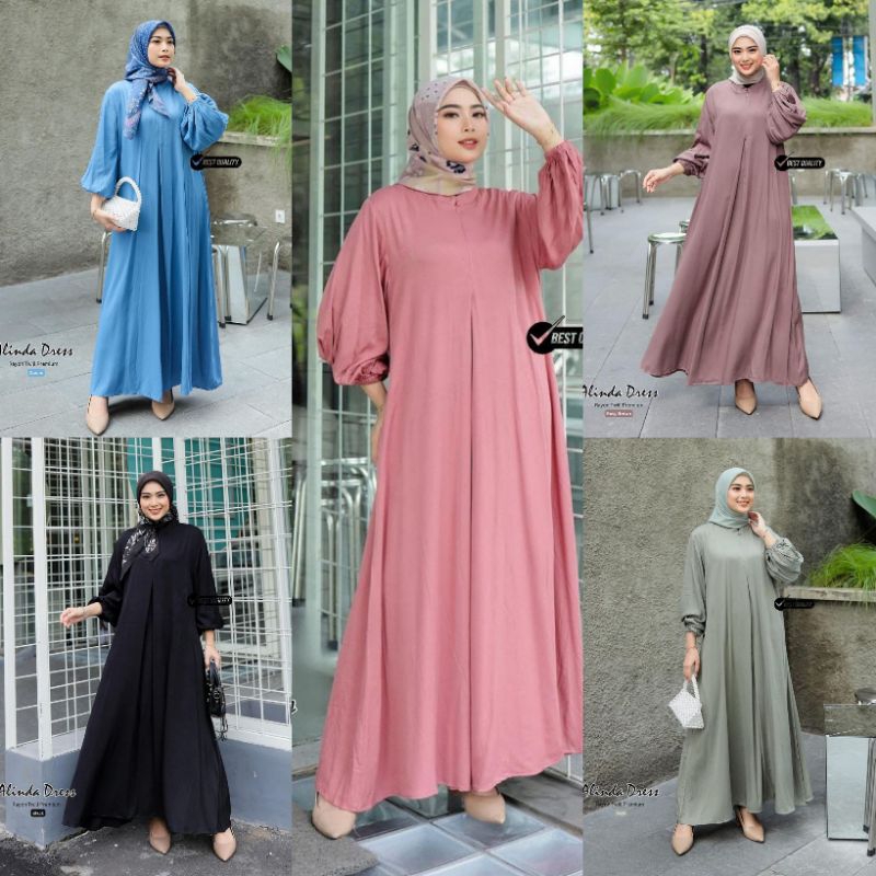 GAMIS TWIL ORI POLOS TERBARU TERLARIS ELEGAN