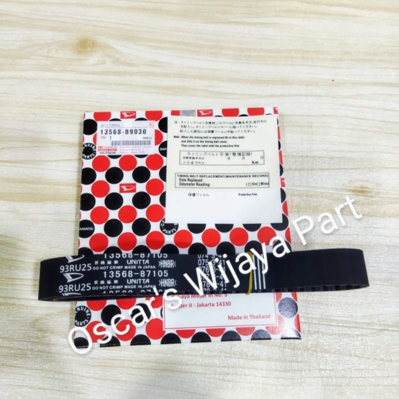 TIMING BELT DAIHATSU S89 S91 ESPASS S91 original