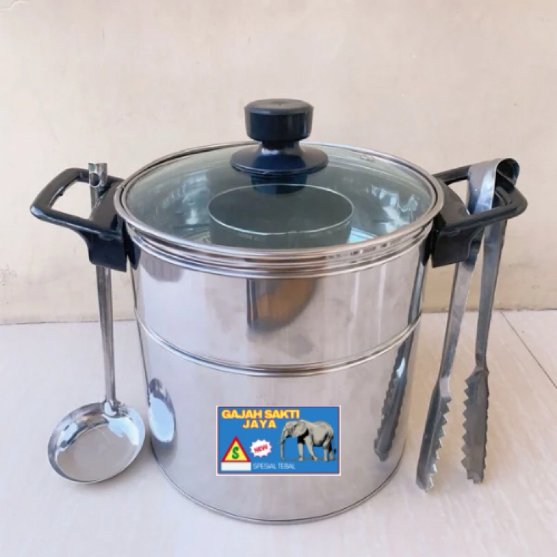 DANDANG BAKSO TUTUP KACA MINI UKURAN 20cm