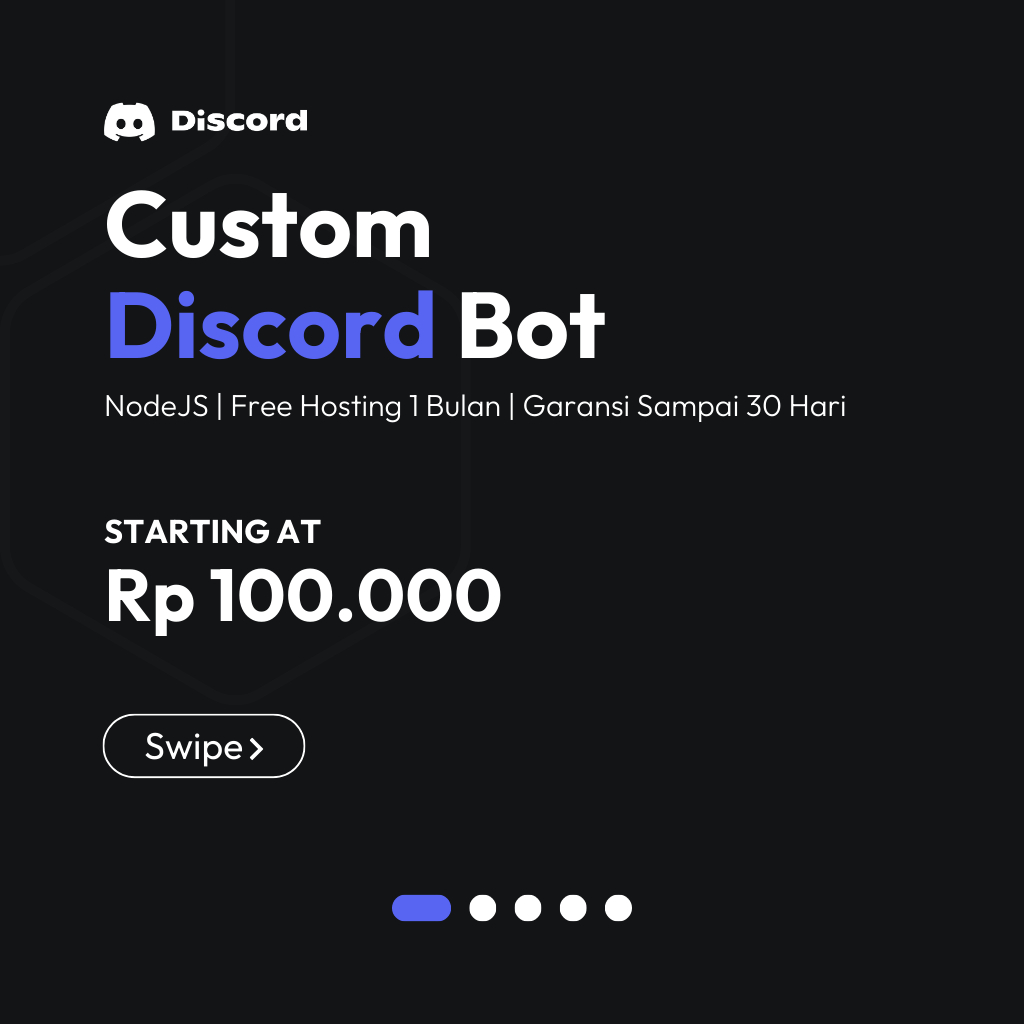 CUSTOM DISCORD BOT