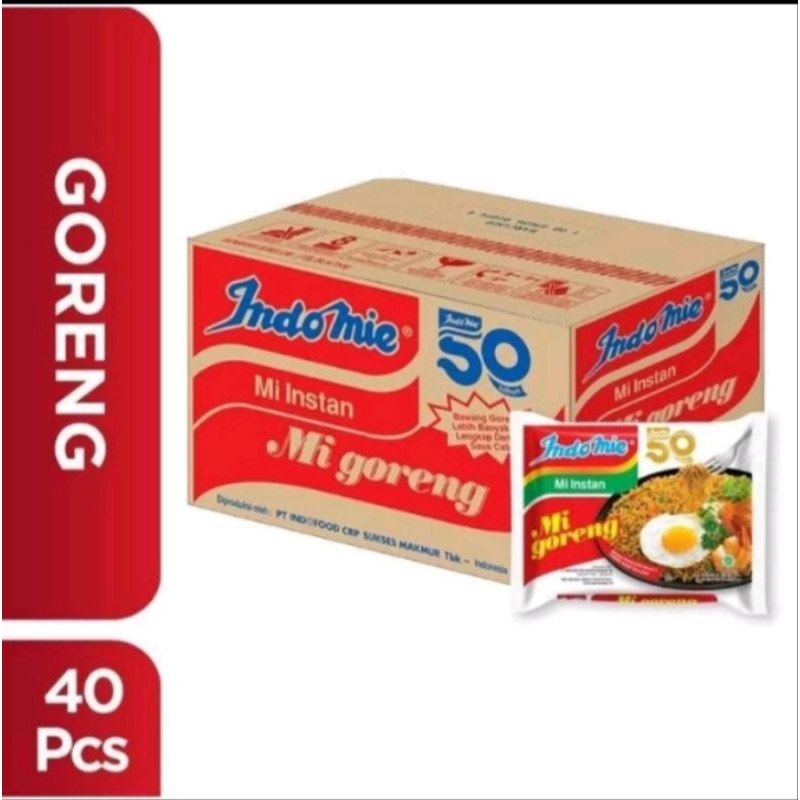 

1 Dus isi 40 - Indomie Goreng Spesial