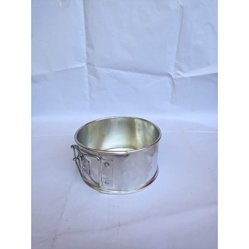 Loyang Bongpas 10 cm Loyang Kue Bolu Loyang Bongkar Pasang Alumunium