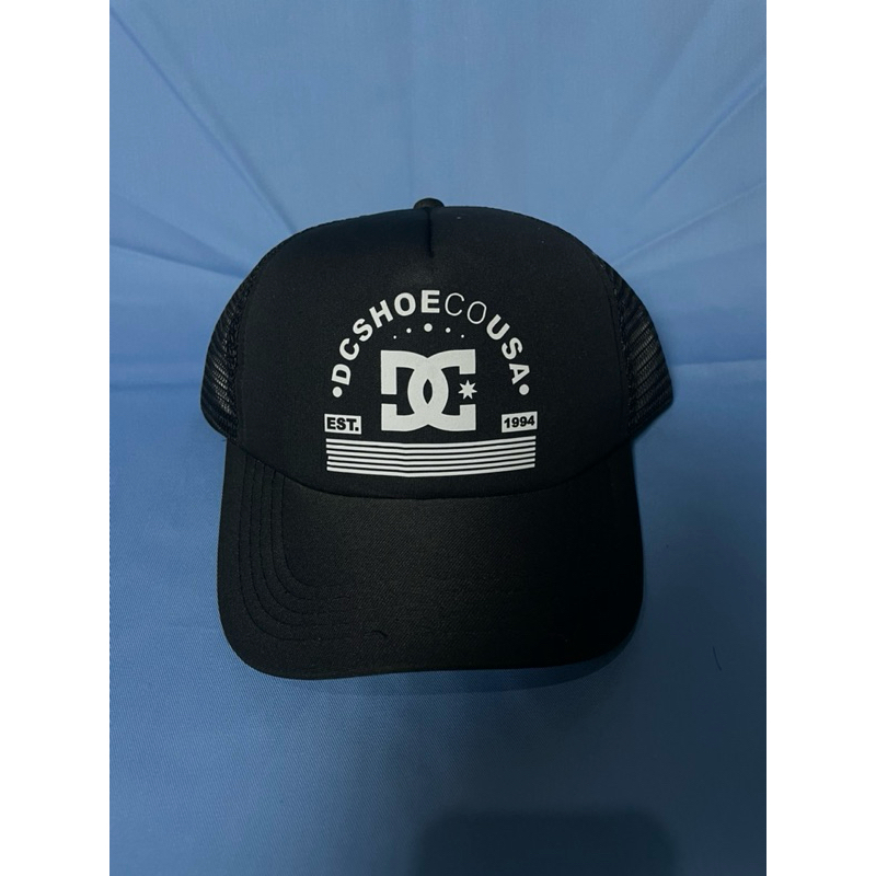 Topi Trucker Pria Wanita Topi Jaring DC Shoes Remake