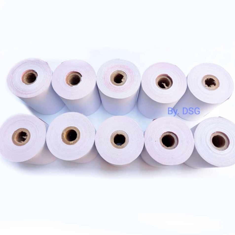 

Sekarang Diskon Kertas Struk Kasir 75x 6 NCR 2 PLy 1 Roll