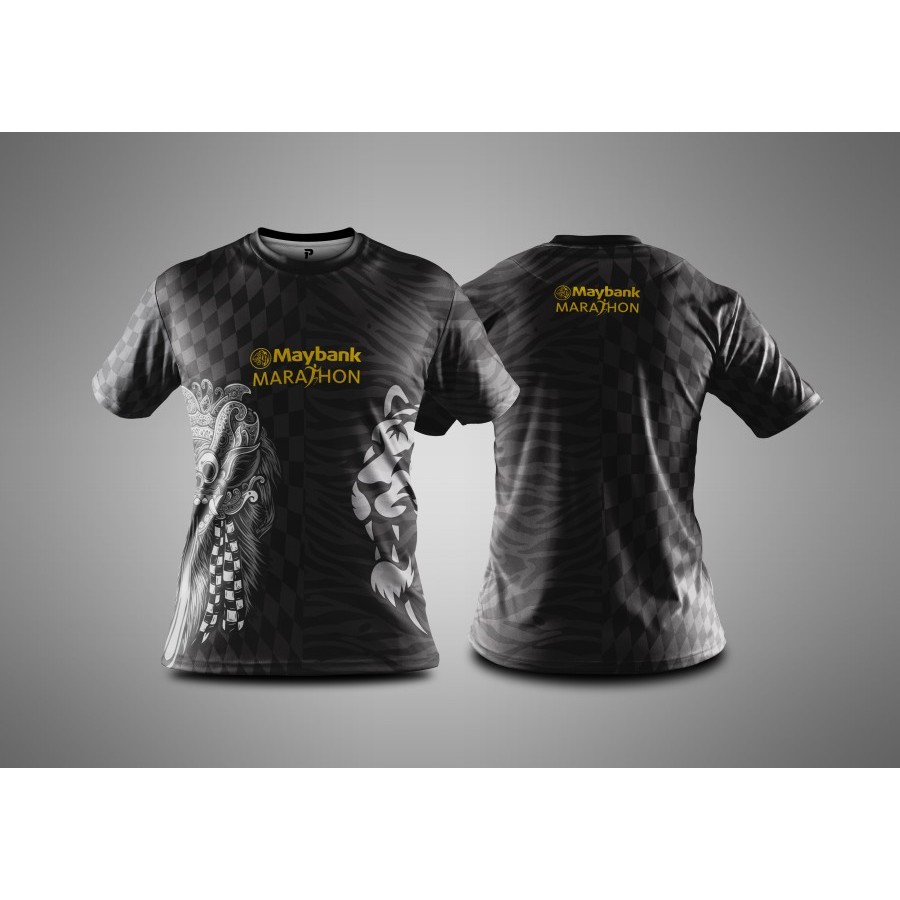 PRATAMA Jersey Maybank Marathon 2024 Jersey Lari Unisex Jersey Runners Premium