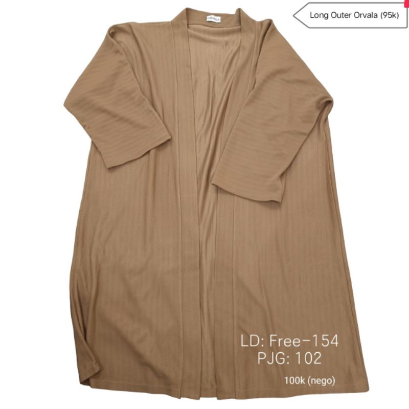 Long Outer / Cardigan Orvala (PRELOVED)