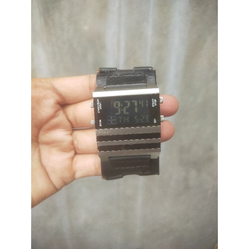 Jam tangan FossilGaban wood original