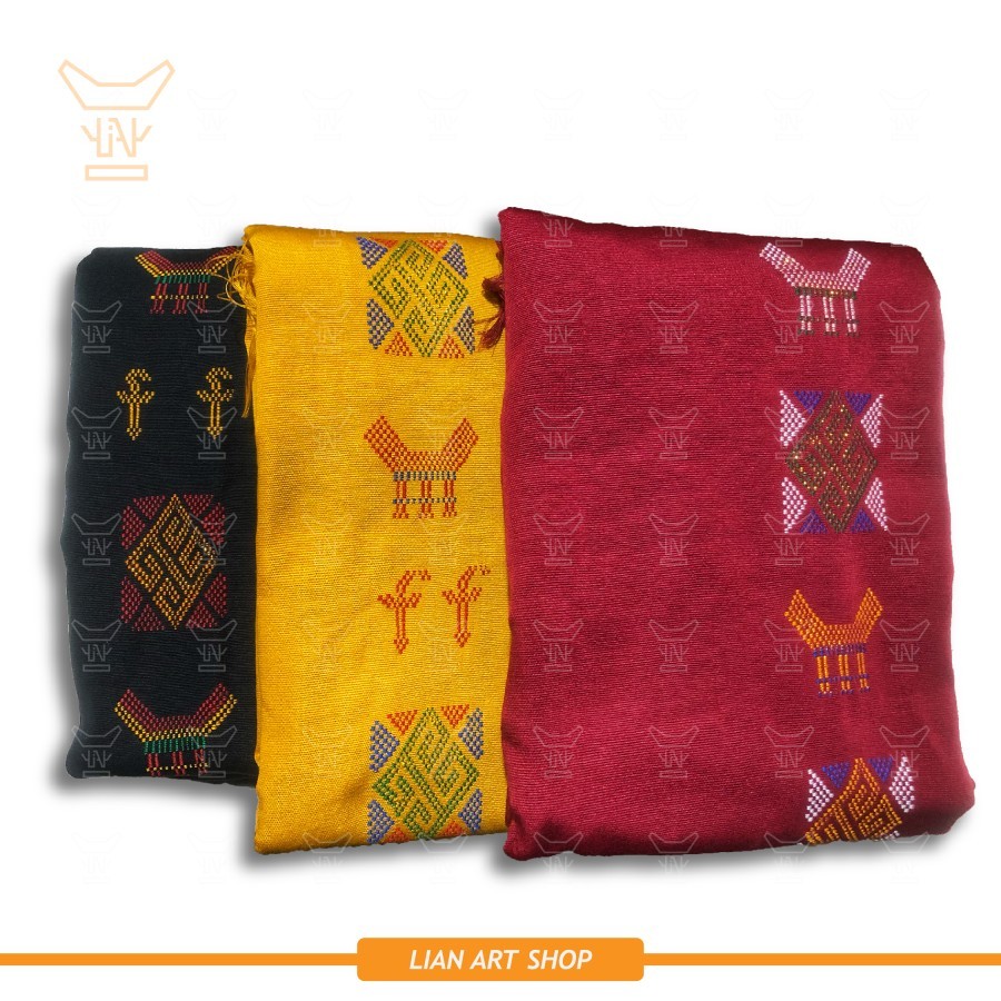 Kain Tenun Parruki' Motif Passekong (Jas Pria)