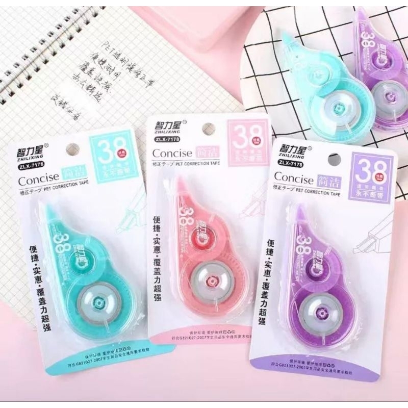 

Penghapus Bolpoin / Correction Tape / Tipe X / Pita Koreksi