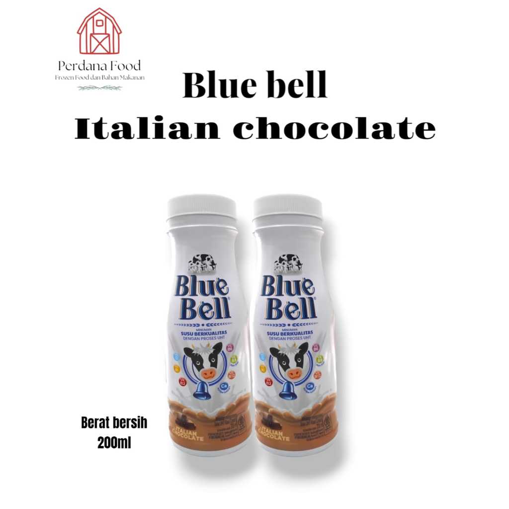 

BLUE BELL Susu Italian Chocolate Botol 200 ml