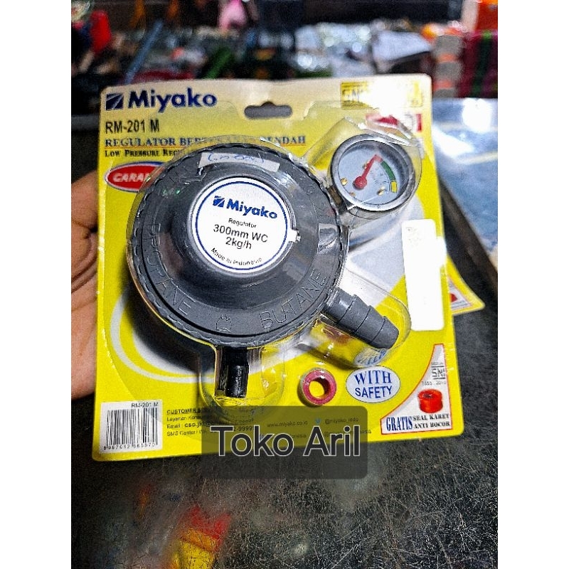 Miyako Regulator Gas/ Kepala Gas Miyako/ Regulator Meter