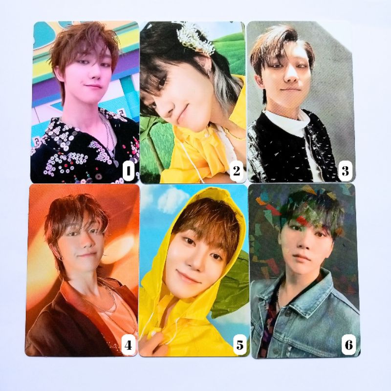 PHOTOCARD SEVENTEEN THE8 SEUNGKWAN pob bene yes24 semicolon heaven pm 10:23 carat ver carver face th