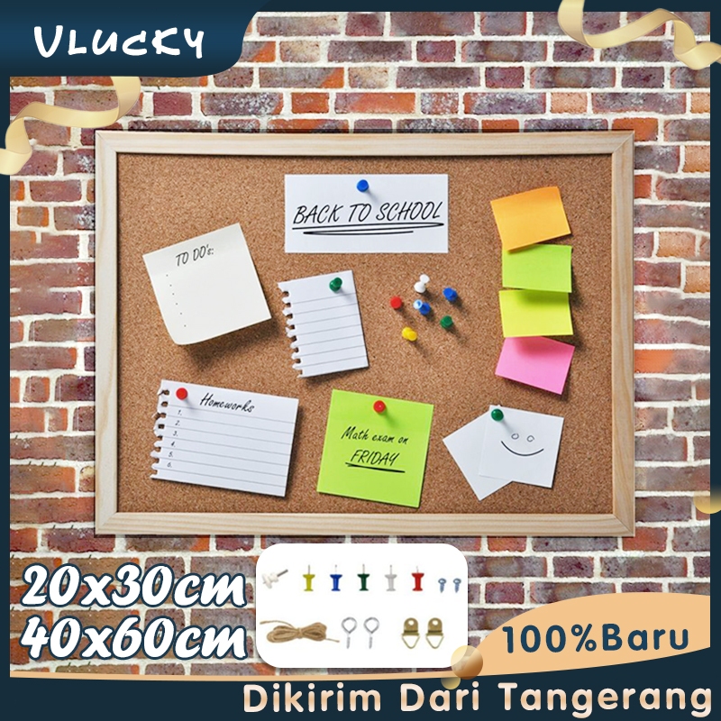 

Softboard Code Board Wood Wall Hanging Message Cork Board Note Memo