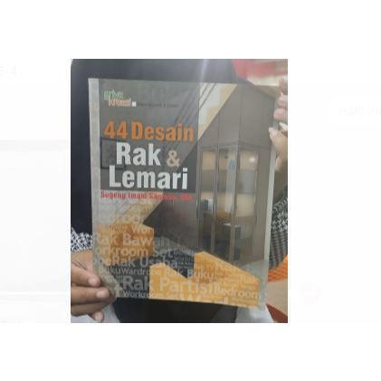 Buku 44 Desain Rak Kayu & Lemari, partisi