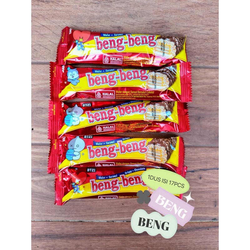 

( Ecer ) BENG BENG Wafer coklat