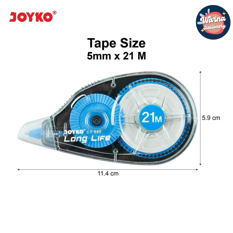 

TIPEX KERTAS JOYKO 21M CT-533