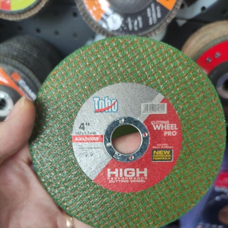 mata potong besi TOHO/ mata gerinda potong besi TOHO 107 x 1.2 x 16 / mata gerinda potong /mata cana
