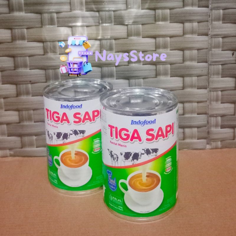 

Tiga Sapi Susu Kental Manis 490gr