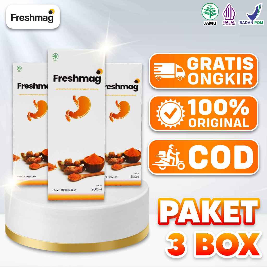 

[PAKET 3 BOTOL] | Freshmag | Madu Alami Dengan Khasiat Membantu Masalah Pada Lambung Anda 100% HALAL [Official Store]